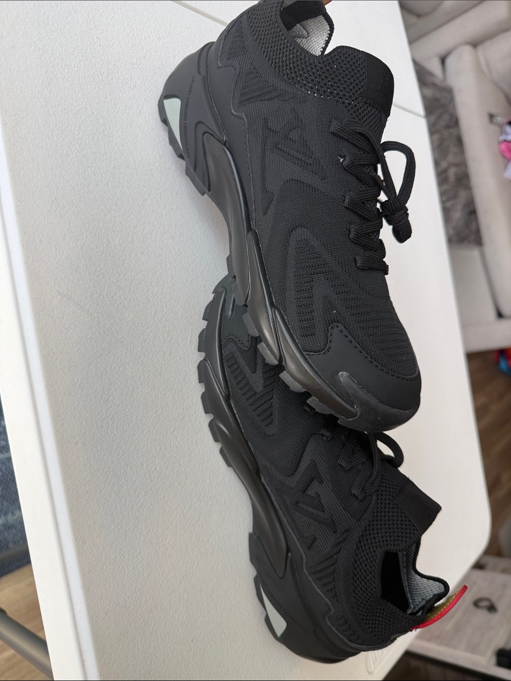 Louis Vuitton All-Black Men's Chunky Sneaker